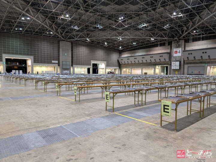 コミティア 設営作業終了